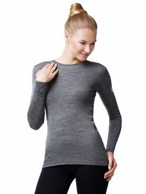 Футболка Norveg soft 14sw1rl-014 размер XXL серый/меланж (меринос)