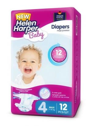 Подгузники Хелен Харпер Baby Maxi (7-14kg) 12шт