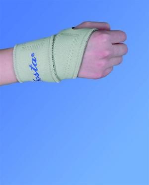Фиксатор (f 3103) (черный) лучезапястного сустава с застежкой велкра (one size)