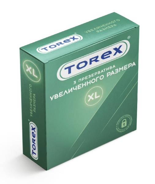 Презервативы Torex увеличенного размера 3шт фотография