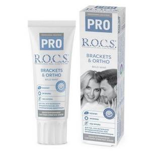 Зубная паста Рокс PRO Brackets & Ortho 74г