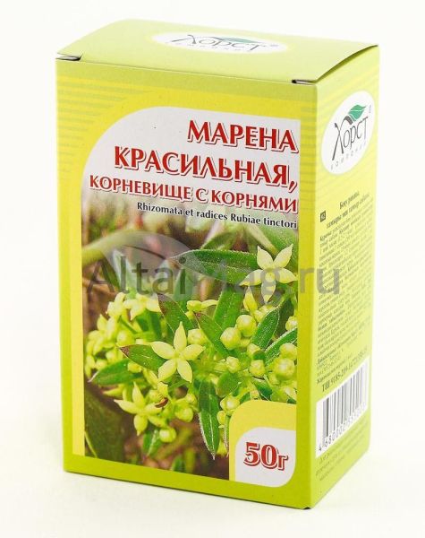 Марена красильная (корни) 50г фотография